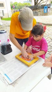 Oficina de papel reciclado com o Sesc+ Infância da Tijuca 27