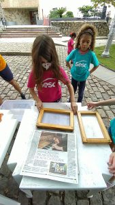 Oficina de papel reciclado com o Sesc+ Infância da Tijuca 31