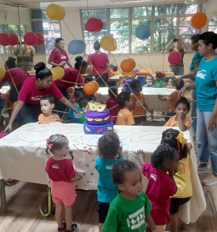 Escola Sesc Niterói – 8 anos de respeito e afeto às infâncias