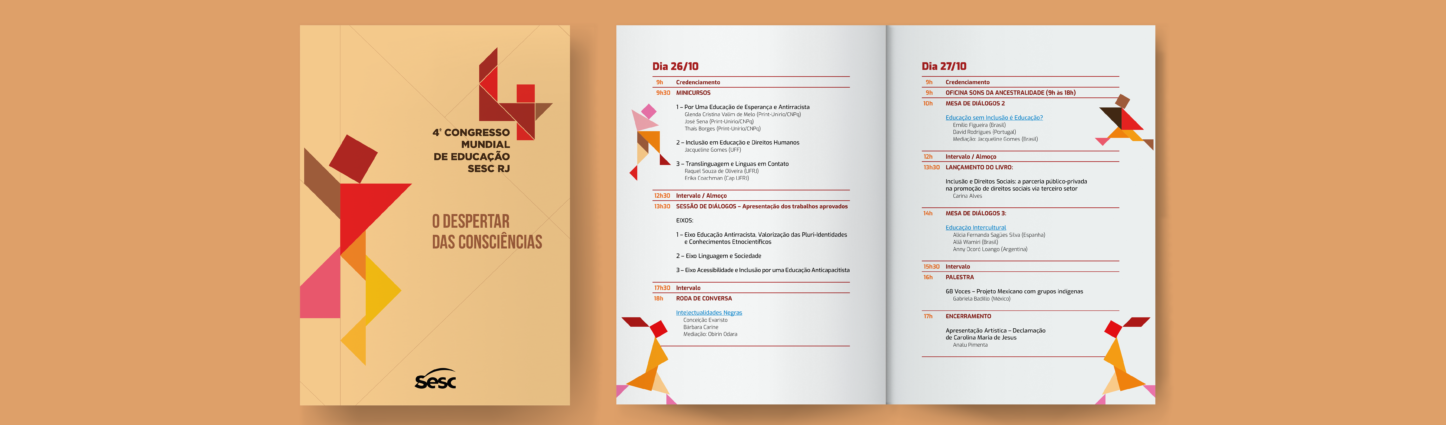 4º Congresso Mundial de Educação do Sesc RJ: Publicado o e-book com os trabalhos apresentados na Sessão de Diálogos