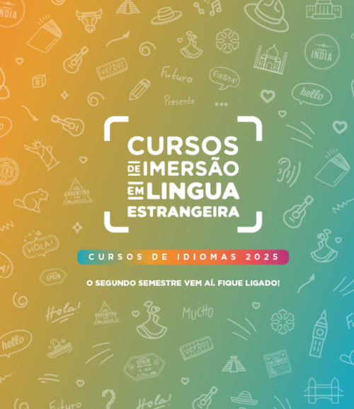 Cursos de Imersão em Língua Estrangeira 2025-2