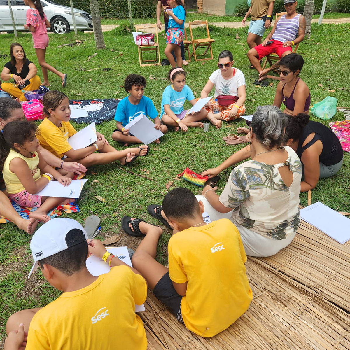 Projeto Entre Nós do SESC +INFÂNCIAS promove evento de educação ambiental em Lagoa de Cima, Campos 16