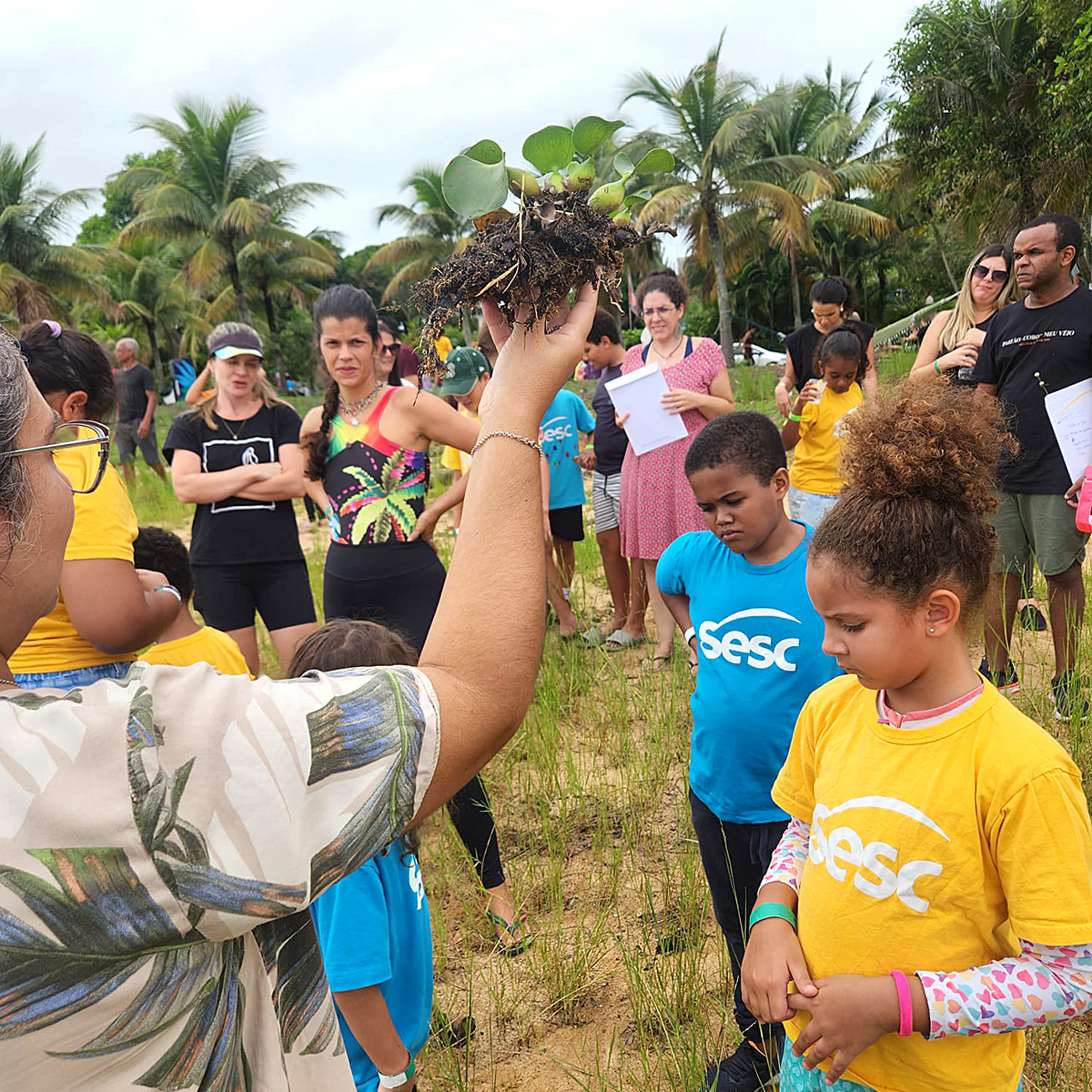 Projeto Entre Nós do SESC +INFÂNCIAS promove evento de educação ambiental em Lagoa de Cima, Campos 8