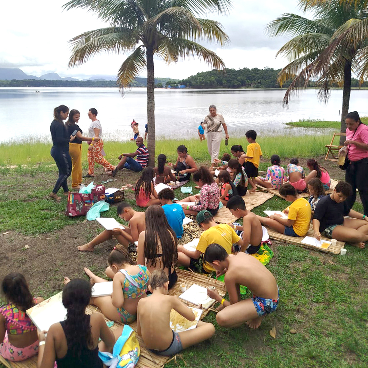 Projeto Entre Nós do SESC +INFÂNCIAS promove evento de educação ambiental em Lagoa de Cima, Campos 7