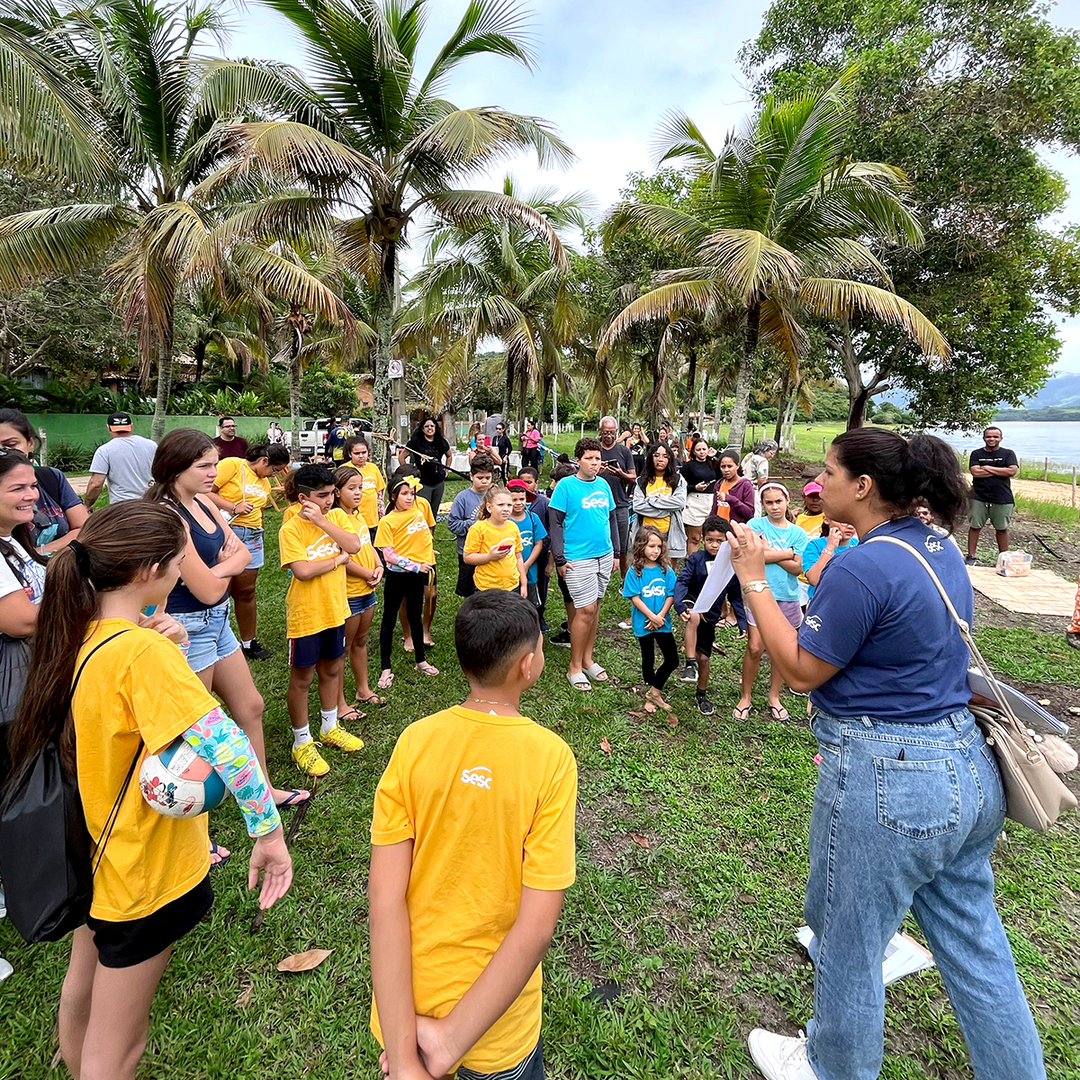 Projeto Entre Nós do SESC +INFÂNCIAS promove evento de educação ambiental em Lagoa de Cima, Campos 6