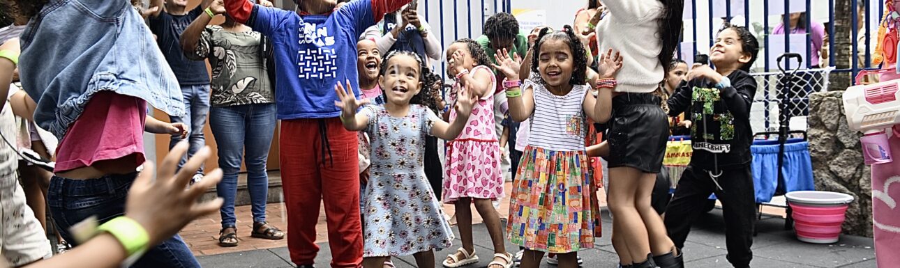 Escola Sesc Niterói comemora 10 anos em tarde de celebração, brincadeiras, protagonismo infantil e acolhimento 2