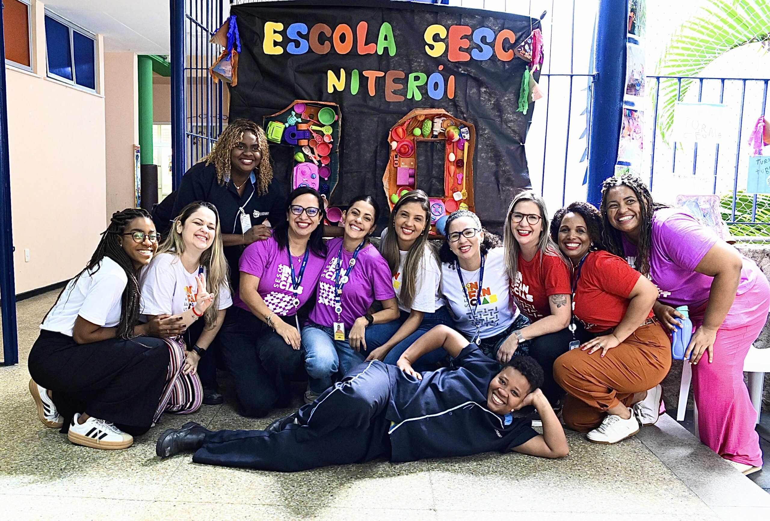Escola Sesc Niterói comemora 10 anos em tarde de celebração, brincadeiras, protagonismo infantil e acolhimento 1